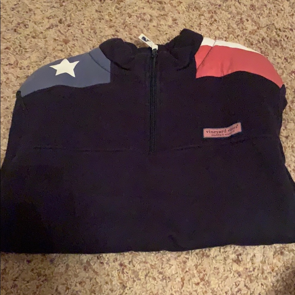 vineyard vines quarter zip XS